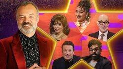 Stanley Tucci, Joan Collins, Jamie Oliver, Romesh Ranganathan, Joy Crookes Stanley Tucci, Joan Collins, Jamie Oliver, Romesh Ranganathan, Joy Crookes