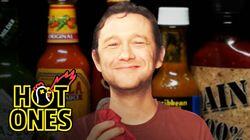 Joseph Gordon-Levitt Gets Cocky While Eating Spicy Wings Joseph Gordon-Levitt Gets Cocky While Eating Spicy Wings