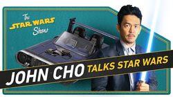 John Cho Talks Fandom and We Look at Han's Speeder from Solo! John Cho Talks Fandom and We Look at Han's Speeder from Solo!