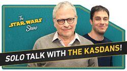 Solo Writers Lawrence and Jonathan Kasdan on Scripting Chewbacca's Lines, Plus New TV Spots! Solo Writers Lawrence and Jonathan Kasdan on Scripting Chewbacca's Lines, Plus New TV Spots!