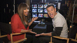 Kym Whitley and Josh Wolf Kym Whitley and Josh Wolf
