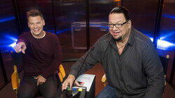 Penn Jillette and Jessimae Peluso Penn Jillette and Jessimae Peluso