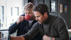 Freddie Flintoff & Jamie Redknapp Freddie Flintoff & Jamie Redknapp