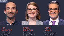 Tim McCaigue Vs. Ciara Donegan Vs. Omar Khalid, show # 8539. Tim McCaigue Vs. Ciara Donegan Vs. Omar Khalid, show # 8539.