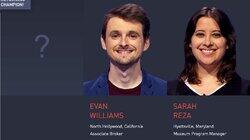 Katie Sekelsky Vs. Evan Williams Vs. Sarah Reza, show # 8358. Katie Sekelsky Vs. Evan Williams Vs. Sarah Reza, show # 8358.
