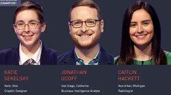 Katie Sekelsky Vs. Jonathan Udoff Vs. Caitlin Hackett, show # 8356. Katie Sekelsky Vs. Jonathan Udoff Vs. Caitlin Hackett, show # 8356.