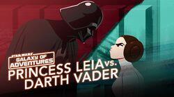 Princess Leia vs. Darth Vader - A Fearless Leader Princess Leia vs. Darth Vader - A Fearless Leader