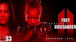 Invicta FC 33: Atomweight Title Fight: Jinh Yu Frey vs. Minna Grusander Invicta FC 33: Atomweight Title Fight: Jinh Yu Frey vs. Minna Grusander