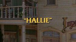 Hallie Hallie