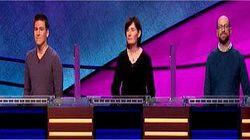 James Holzhauer Vs. Maryanne Mowen Vs. Matthew Amsterburton, show # 7901. James Holzhauer Vs. Maryanne Mowen Vs. Matthew Amsterburton, show # 7901.