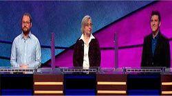 Alex Koral Vs. Anna Hautzinger Vs. James Holzhauer, show # 7899. Alex Koral Vs. Anna Hautzinger Vs. James Holzhauer, show # 7899.