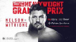 Bellator 194: Nelson vs. Mitrione Bellator 194: Nelson vs. Mitrione
