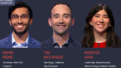 Mihir Nene Vs. Tim McCaigue Vs. Nadege Aoki, show # 8538. Mihir Nene Vs. Tim McCaigue Vs. Nadege Aoki, show # 8538.