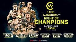 Cage Warriors 106 Cage Warriors 106
