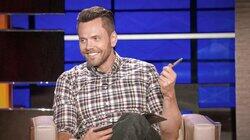 Nico Santos, Kate Flannery and Joel McHale Nico Santos, Kate Flannery and Joel McHale