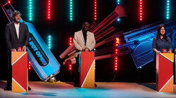 Richard Madeley, Rosie Jones, Daliso Chaponda Richard Madeley, Rosie Jones, Daliso Chaponda