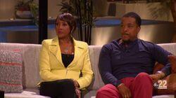 Russell Hornsby & Vivica A. Fox Russell Hornsby & Vivica A. Fox