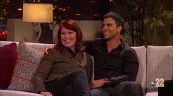 Colin Egglesfield & Kate Flannery Colin Egglesfield & Kate Flannery
