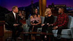 Jamie Foxx, Kirsten Dunst, Zoe Saldana Jamie Foxx, Kirsten Dunst, Zoe Saldana