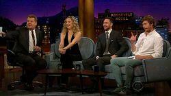 Kate Hudson, Anders Holm, Aaron Taylor-Johnson, Jim James Kate Hudson, Anders Holm, Aaron Taylor-Johnson, Jim James