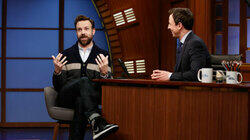 Jason Sudeikis, Kathryn Hahn, David Remnick Jason Sudeikis, Kathryn Hahn, David Remnick