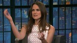 Keira Knightley, Al Michaels, St. Lucia Keira Knightley, Al Michaels, St. Lucia