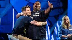 Celebrity I Literally Just Told You for Stand Up to Cancer - Clare Balding, Joel Dommett, Roisin Conaty, Big Narstie Celebrity I Literally Just Told You for Stand Up to Cancer - Clare Balding, Joel Dommett, Roisin Conaty, Big Narstie