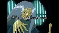 A is for Anonymous A is for Anonymous
