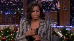 Michelle Obama, Ariana Grande Michelle Obama, Ariana Grande