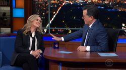 Samantha Bee, Michael Stipe, Dana Carvey Samantha Bee, Michael Stipe, Dana Carvey