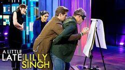 Elizabeth McGovern, Allen Leech, Hugh Bonneville Elizabeth McGovern, Allen Leech, Hugh Bonneville