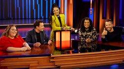 Yvette Nicole Brown, Joel McHale, Chrissy Metz, & Jimmy Fallon Yvette Nicole Brown, Joel McHale, Chrissy Metz, & Jimmy Fallon