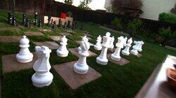Chess Board Patio Chess Board Patio