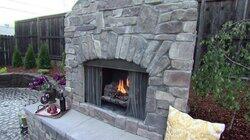 Old World Stone Wall Patio Old World Stone Wall Patio