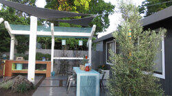 Contemporary Shade Yard Contemporary Shade Yard