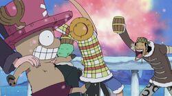 Farewell, Drum Island! I'm Going Out to Sea! Farewell, Drum Island! I'm Going Out to Sea!