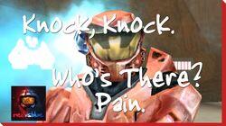 Knock Knock. Who's There? Pain Knock Knock. Who's There? Pain