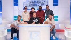 Cesc Fabregas, Charlotte Dujardin, Romesh Ranganathan Cesc Fabregas, Charlotte Dujardin, Romesh Ranganathan