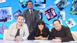 Claudia Winkleman, Johnny Vegas, Joe Lycett Claudia Winkleman, Johnny Vegas, Joe Lycett