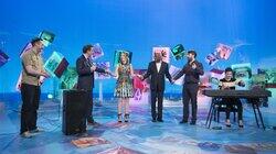 Trevor McDonald, David Mitchell, Katherine Ryan Trevor McDonald, David Mitchell, Katherine Ryan