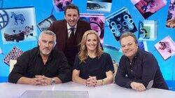 Paul Hollywood, Gabby Logan, Hal Cruttenden Paul Hollywood, Gabby Logan, Hal Cruttenden