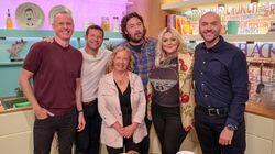 Dermot O'Leary, Nile Rodgers, Deborah Meaden, Nick Helm Dermot O'Leary, Nile Rodgers, Deborah Meaden, Nick Helm