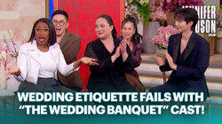 Cast of 'The Wedding Banquet'