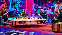 Charlotte Church, Joel Dommett, and Munya Chawawa Charlotte Church, Joel Dommett, and Munya Chawawa