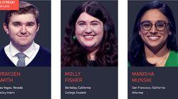 Brayden Smith Vs. Molly Fisher Vs. Manisha Munshi, show # 8242. Brayden Smith Vs. Molly Fisher Vs. Manisha Munshi, show # 8242.