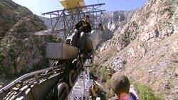 Digging for Sea Salt; Demolishing a Bridge; Atop a Tramway Digging for Sea Salt; Demolishing a Bridge; Atop a Tramway