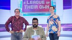 Andrew Johnston, Denise Lewis, Jimmy Carr, Alan Carr, Kerry Godliman, Josh Widdicombe Andrew Johnston, Denise Lewis, Jimmy Carr, Alan Carr, Kerry Godliman, Josh Widdicombe