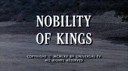 Nobility of Kings Nobility of Kings