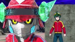 Defeating Sakushimon with Super Applink! Defeating Sakushimon with Super Applink!