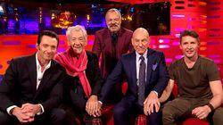 Hugh Jackman, Patrick Stewart, Ian McKellen, James Blunt Hugh Jackman, Patrick Stewart, Ian McKellen, James Blunt